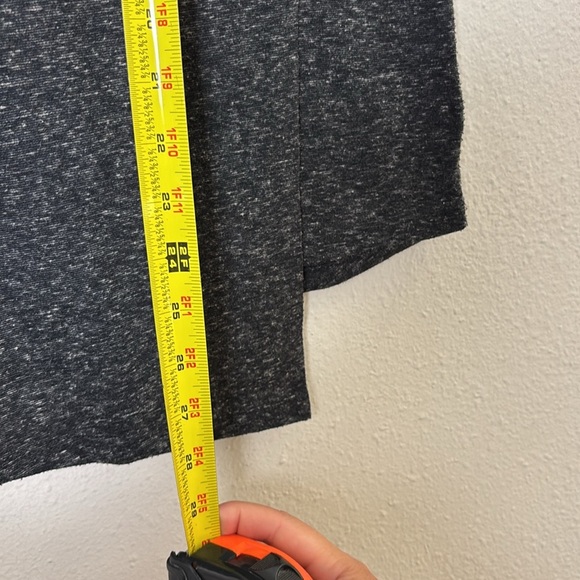 Athleta Activewear Tank Dark Gray Crew Neck Sleeveless Cotton Blend size XS - Picture 6 of 8